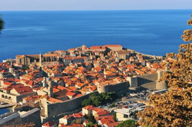 Dubrovnik, Dalmaçya 'da tarihi kasaba