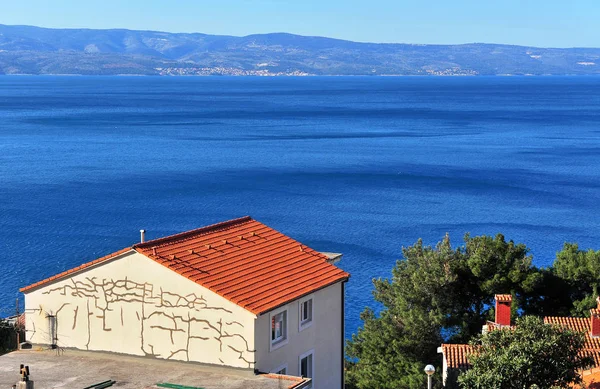 クロアチアの海の家 — ストック写真