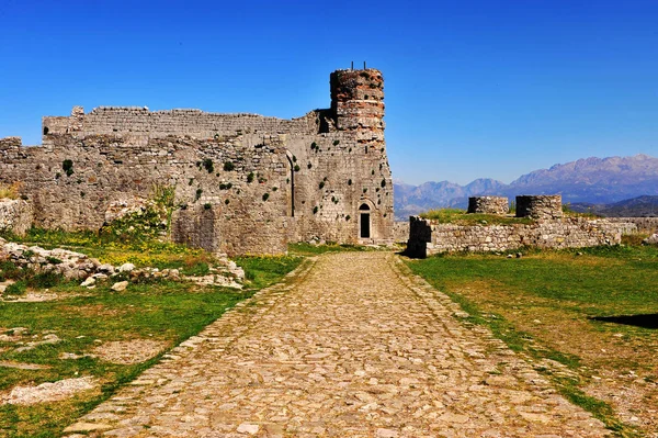 Вход в крепость, Шкодер, Албания — стоковое фото