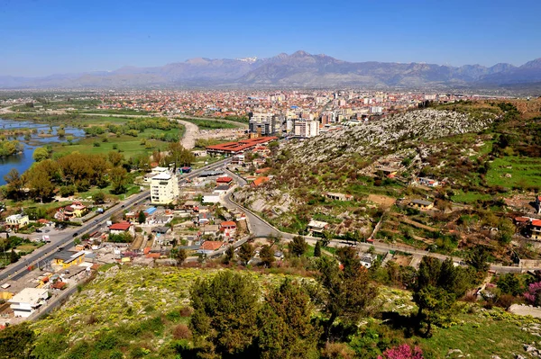 Skoder city, albanien — Stockfoto