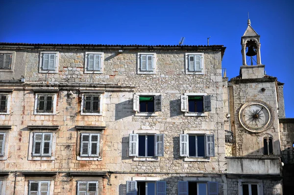 Architecture de la vieille ville de Split — Photo