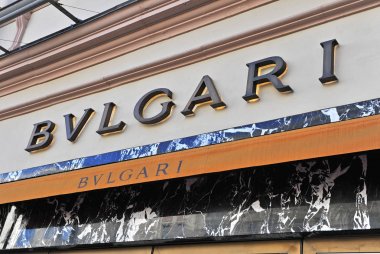 Logo Bulgary amiral gemisi mağaza, Moskova