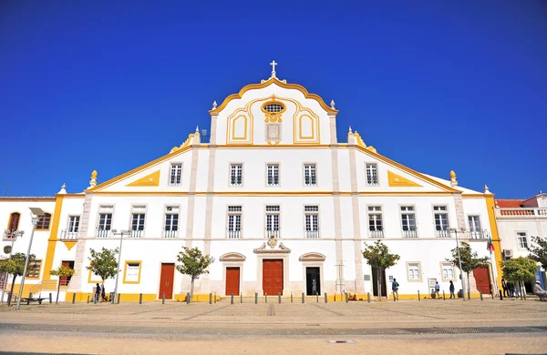 Fasáda katedrály v Portimau staré město Stock Snímky