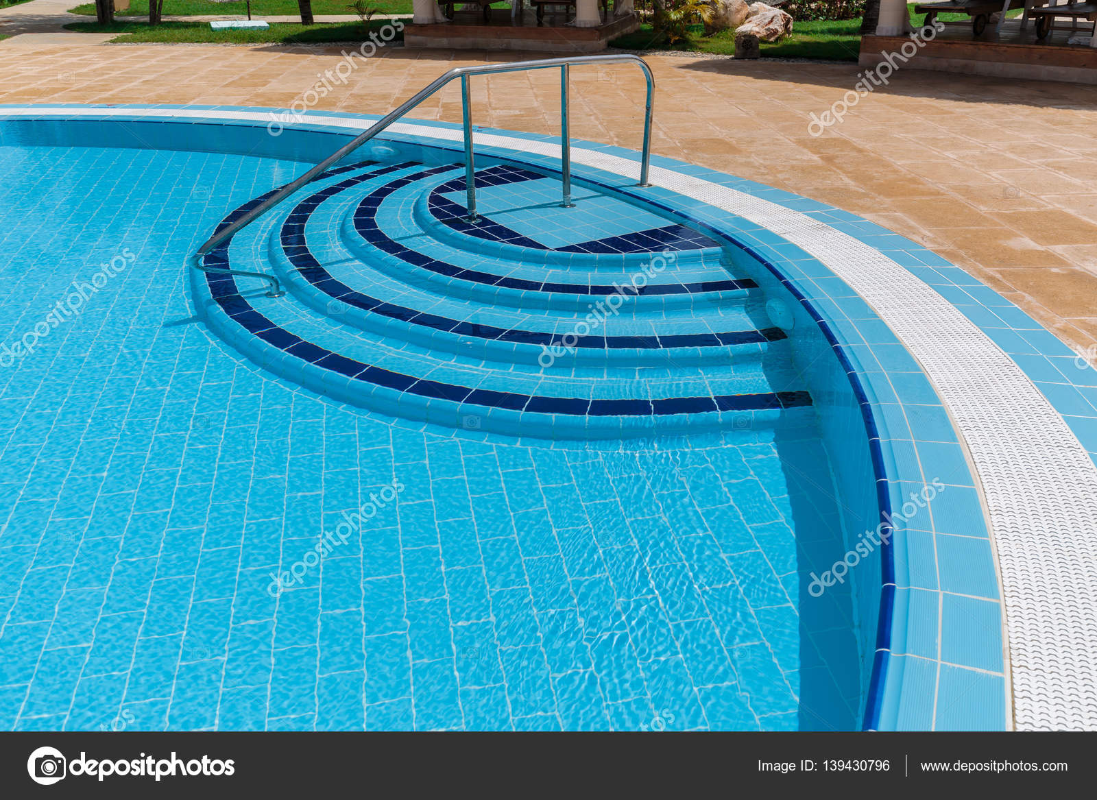 amazing stylish modern blue ceramic tiles swimming pool entrance ... amazing stylish modern blue ceramic tiles swimming pool entrance ...