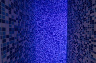 Harika inanılmaz koyu mavi soyut Seramik Karo duvarları arka plan