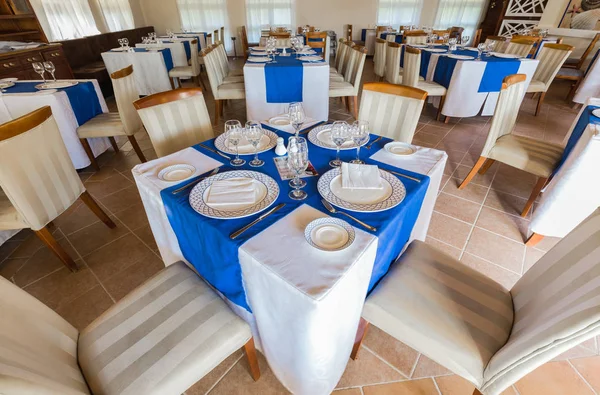 Beautiful inviting view of Cuban restaurant ready to serve — Stock Photo, Image