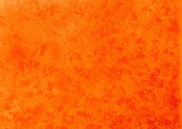 Erstaunliche abstrakte Nahaufnahme von innen bemalt leuchtend orange Wanddekor — Stockfoto