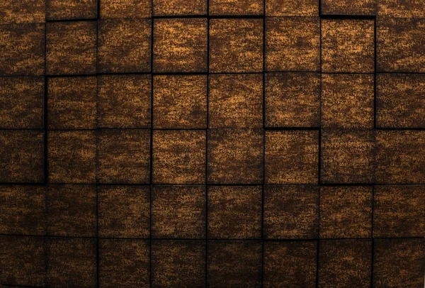 Amazing detailed closeup view of dark bronze color interior wall luxury background — Stock Photo, Image
