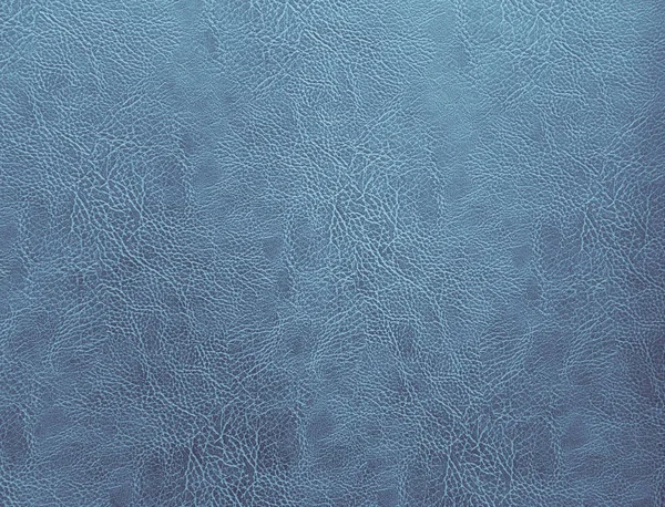 Grande closeup visão detalhada de fundo de couro azul texturizado — Fotografia de Stock