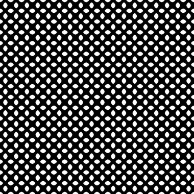 Yuvarlak rhombus petal ile kesintisiz geometrik desen. Vektör çizim