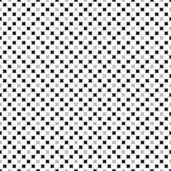 Yıldız kılavuz veya daire siluetleri kesintisiz geometrik desen. Desen kumaş ve giyim. Vektör çizim