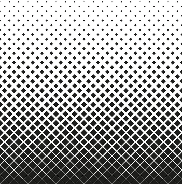 Kareler yatay sorunsuz yarı ton, beyaz arka plan üzerinde azalır. Kontrastlı noktalı resim arka plan. Vektör