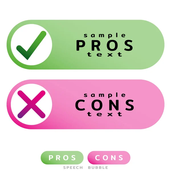Pros Cons message windows. Correct Wrong. Design template for informative articles, weighing facts. Did you know. Vector — Stock Illustration Pros Cons message windows. Correct Wrong. Design template for informative articles, weighing facts. Did you know. Vector Vector Graphics