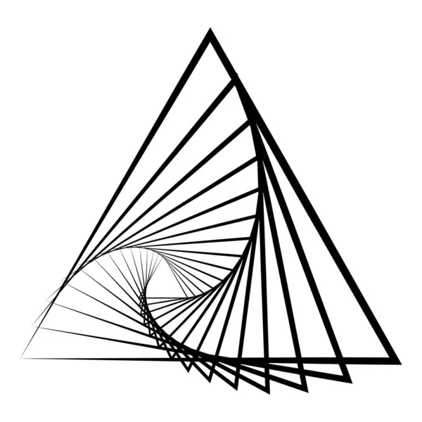 Αφηρημένο φόντο με τυποποιημένα τρίγωνα για σχεδιασμό εξωφύλλου ή λογότυπου. Απλό γεωμετρικό σχήμα σε λευκό. Διάνυσμα — Διανυσματικό Αρχείο