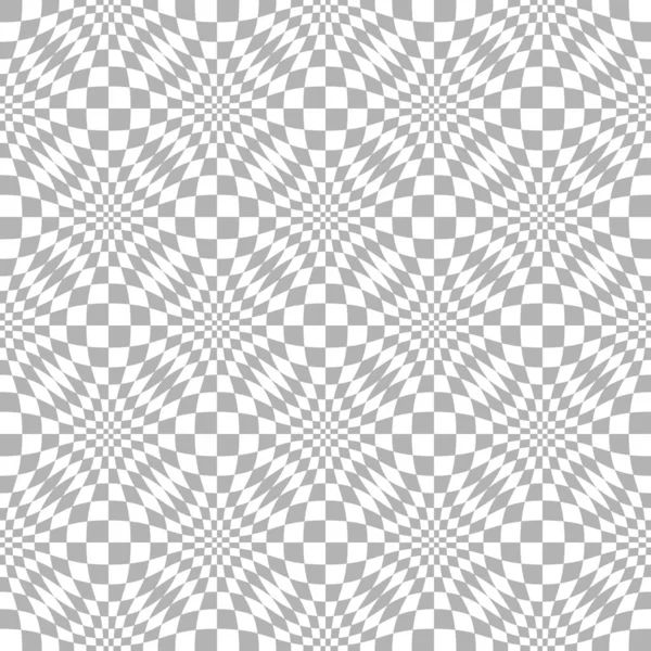 Абстрактний Безшовний Геометричний Візерунок Ткацьким Орнаментом Проста Чорно Біла Лінійна — стоковий вектор