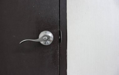 Boşluk arkaplanı olan kilitli tuş kolu.