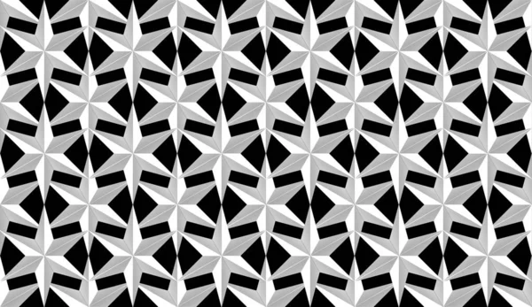 3D görüntüleme. Sivri uçlu gümüş. Siyah arkaplanda altı köşeli yıldız şekli..