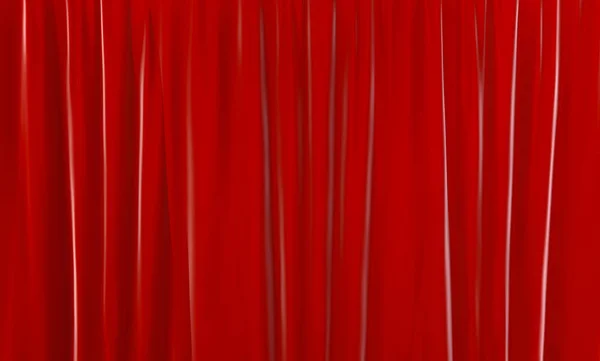 Рендеринг Вертикальный Роскошный Красный Занавес Стены Дизайн Фона — стоковое фото