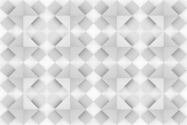 无缝的现代浅灰色方形网格图案墙面背景 — 图库照片