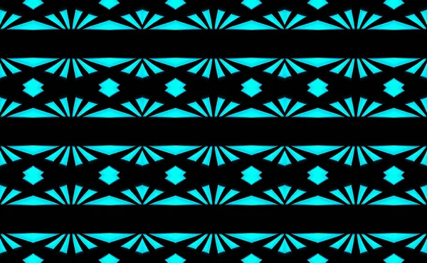 Renderizado Rayas Luz Haz Azul Moderno Forma Geométrica Patrón Línea —  Fotos de Stock