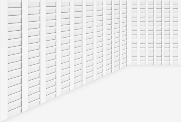 3D渲染 现代灰板木纹墙体墙体背景 — 图库照片