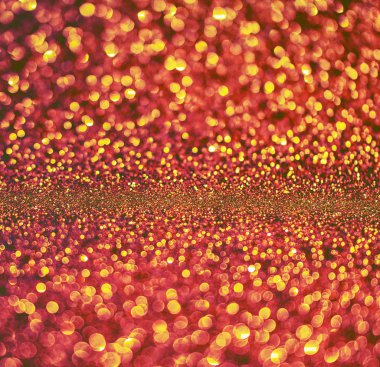 Turuncu glitter doku Noel arka plan