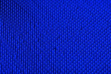 Mavi silikon masaj küstah yüzey dokusu arkaplan için kapatın