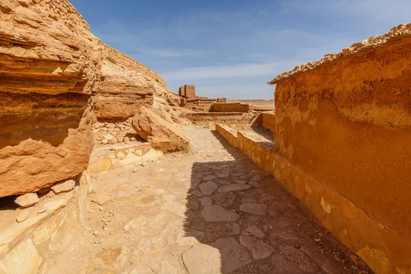 Aisles inside the fort Ait Ben Haddou. — Stock Photo, Image
