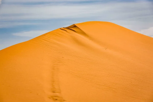 Zandduinen van de Saharawoestijn, Marokko — Stockfoto