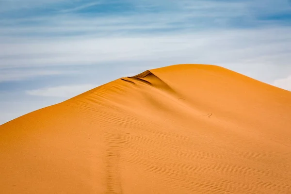 撒哈拉大沙漠，摩洛哥的沙丘 — 图库照片