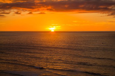 Sidi Ifni'kıyısında erken akşam