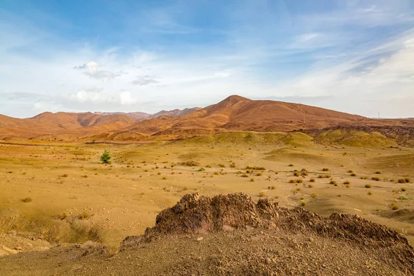 Güney Fas tipik peyzaj.