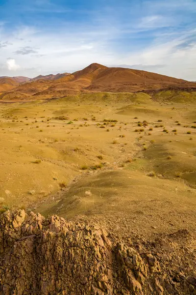Typowy krajobraz południowego Maroka. — Zdjęcie stockowe