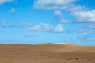 Kum tepeleri Oued Chbika Plage, Fas