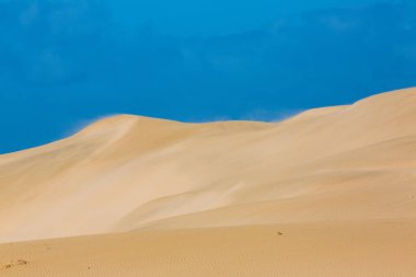 Kum tepeleri Oued Chbika Plage, Fas