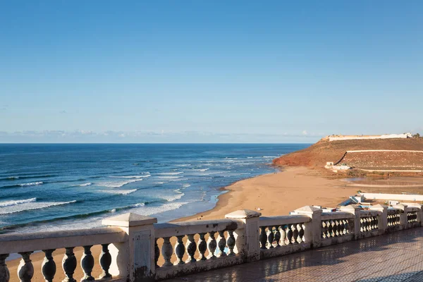 Přes pláž Sidi Ifni v Maroku — Stock fotografie