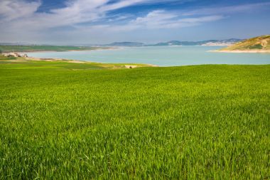 Baraj Idriss, Fas etrafında bahar peyzaj