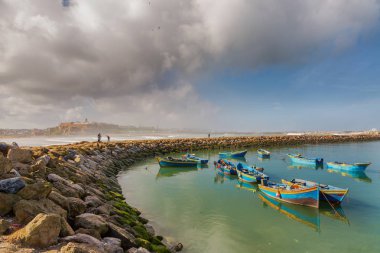 Sabah görünümü Medine Rabat, Fas