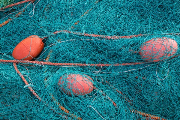 Sieci rybackie w porcie Salé, Morocco — Zdjęcie stockowe