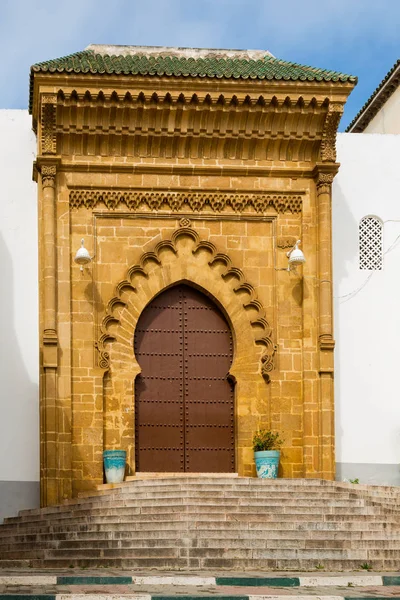 Részlet madrasa Marinid a sal, eladó, Marokkó — Stock Fotó