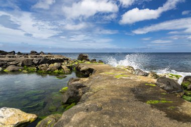 North Shore Santo Antonio Sao Miguel Island yakınındaki