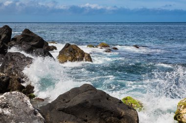 North Shore Santo Antonio Sao Miguel Island yakınındaki