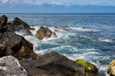 North Shore Santo Antonio Sao Miguel Island yakınındaki