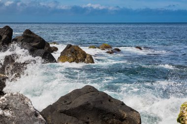North Shore Santo Antonio Sao Miguel Island yakınındaki