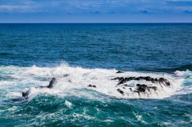 Wild coast Lagoa Sao Miguel Island adlı