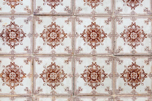 Traditionelle keramische fliesen azulejos in lisbon — Stockfoto