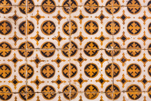 Traditionelle keramische fliesen azulejos in lisbon — Stockfoto
