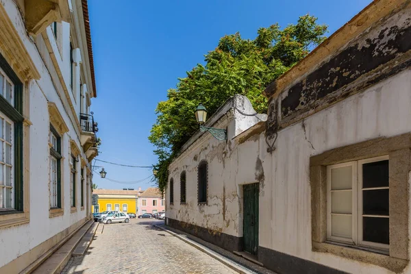 W starych uliczek miasta Faro na wybrzeżu Południowej Portugalii — Zdjęcie stockowe