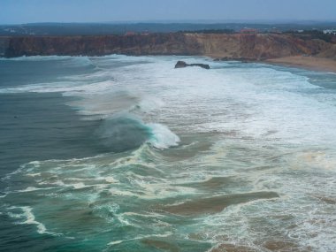 Avrupa'nın en güneybatı cape, fırtınalı Atlantik