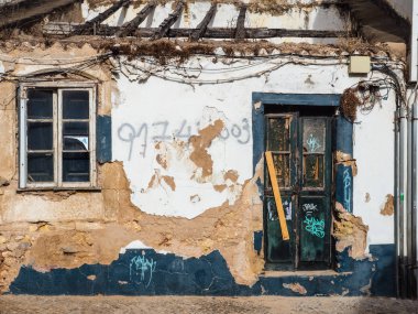 Ameijeira eski Portekizce şehir manzaraları